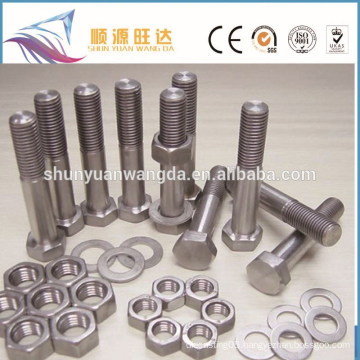 Price for rolled technique titanium bolt and nut